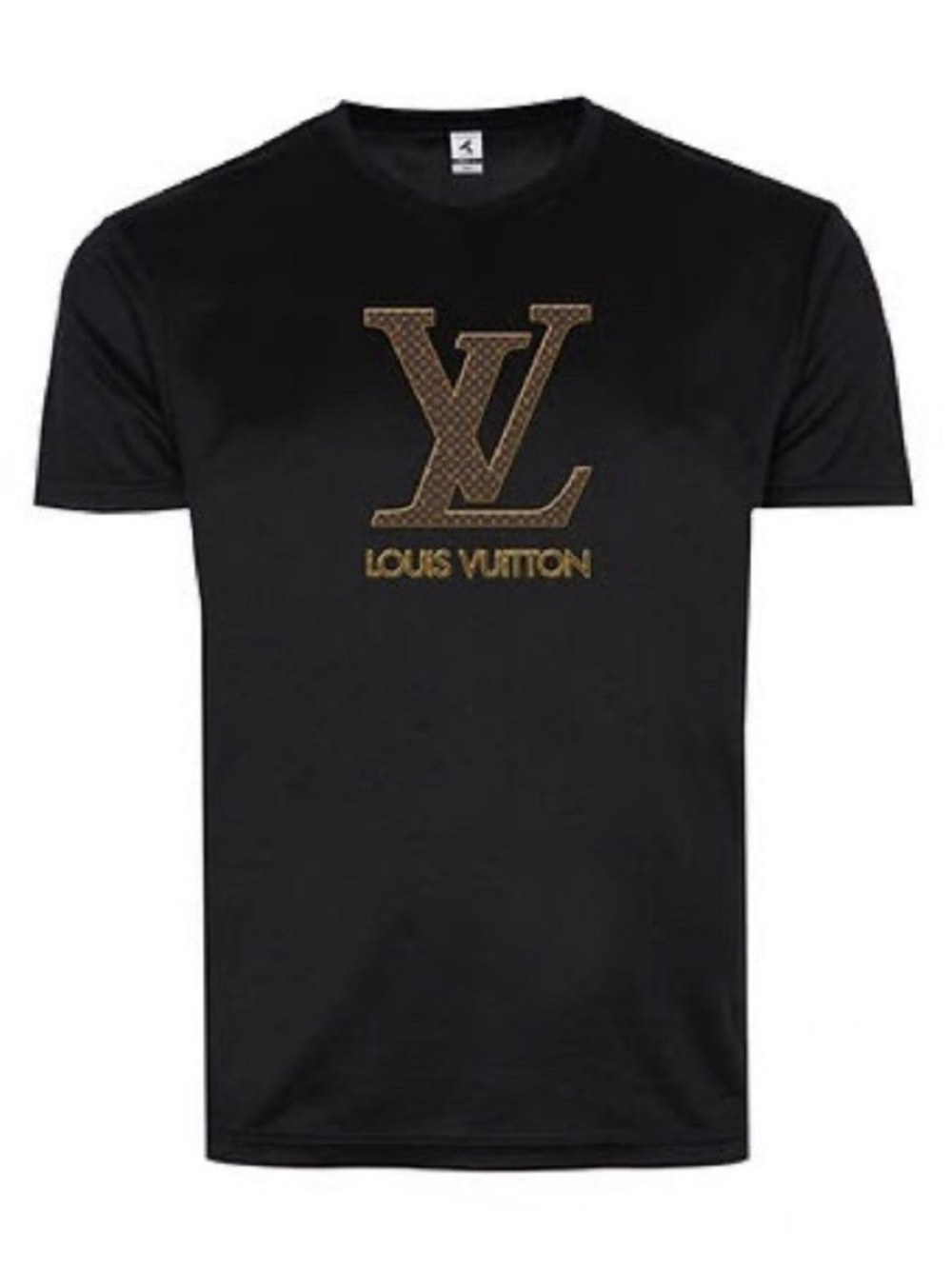 New Men’s Luxury Graphic T-shirt Black Size L, XL